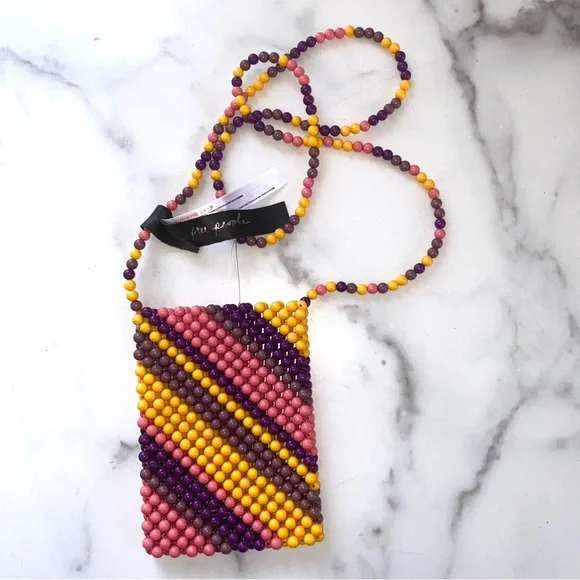 FREE PEOPLE Astrid Mini Crossbody Bag in Wildberry NWT!!! - Picture 4 of 5